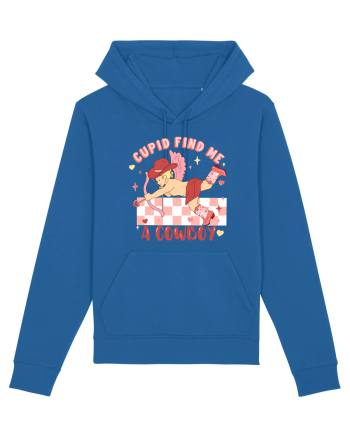 Cupid Find Me A Cowboy Royal Blue