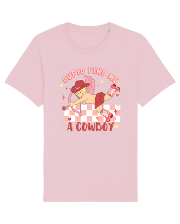 Cupid Find Me A Cowboy Cotton Pink