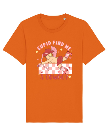Cupid Find Me A Cowboy Bright Orange