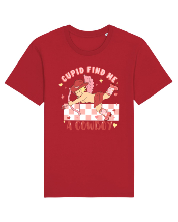 Cupid Find Me A Cowboy Red