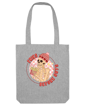 Fries Before Guys Heather Grey