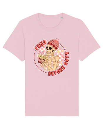 Fries Before Guys Cotton Pink