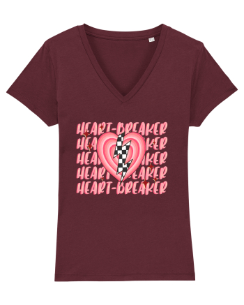 Heart Breaker Burgundy