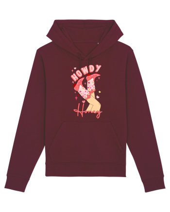 Howdy Honey Burgundy