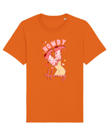 Howdy Honey Bright Orange
