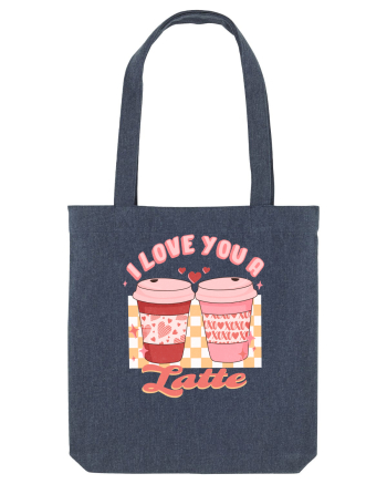 I Love You A Latte Midnight Blue
