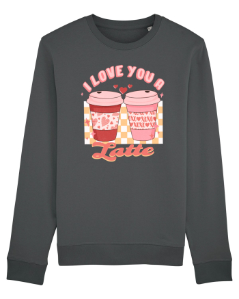 I Love You A Latte Anthracite