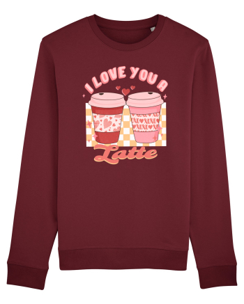 I Love You A Latte Burgundy