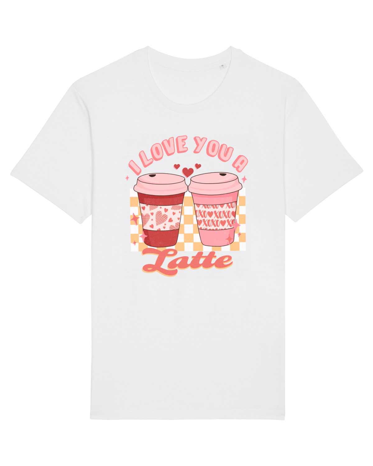 Tricou mânecă scurtă Unisex Rocker White