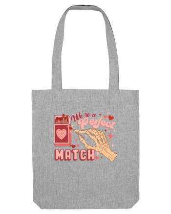 We're Perfect Match Heather Grey