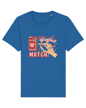 We're Perfect Match Royal Blue
