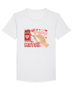 We're Perfect Match Tricou mânecă scurtă guler larg Bărbat Skater