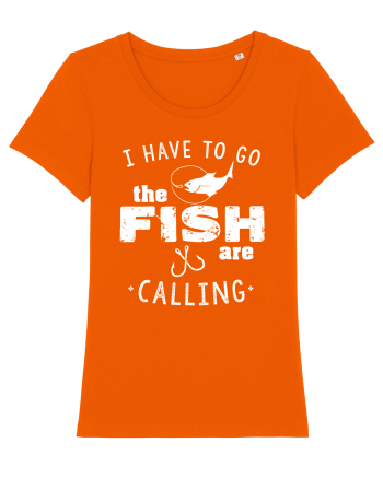 The fish are calling Bright Orange