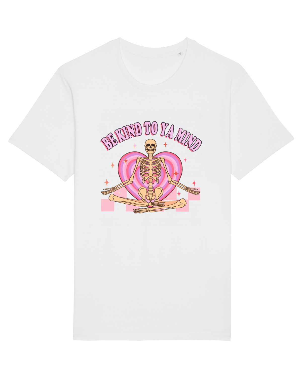 Tricou mânecă scurtă Unisex Rocker White
