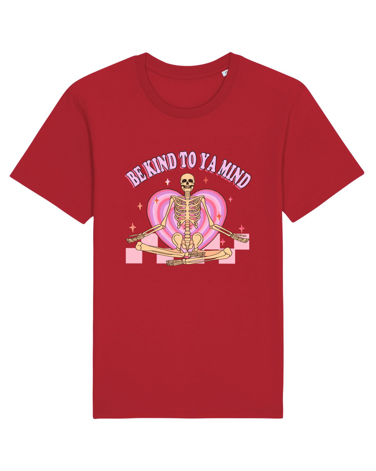 Tricou mânecă scurtă Unisex Rocker Red