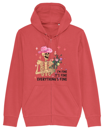 I'm Fine It's Fine Everything's Fine Carmine Red