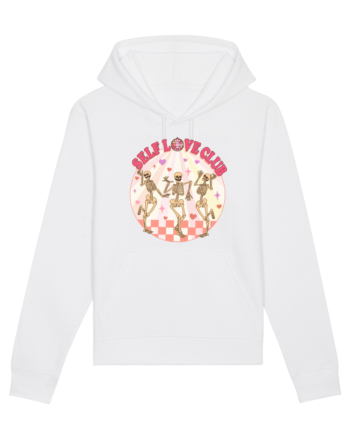 Hanorac Unisex Drummer White