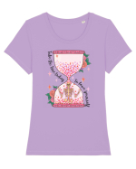 Take The Time Today To Love Yourself Tricou mânecă scurtă guler larg fitted Damă Expresser