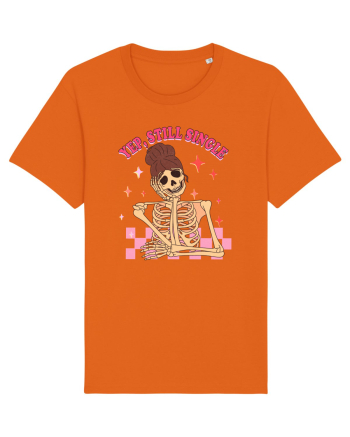 Yep, Still Single Bright Orange