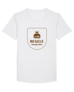 Regele burgerilor Tricou mânecă scurtă guler larg Bărbat Skater