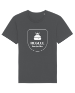 Regele burgerilor / white Tricou mânecă scurtă Unisex Rocker
