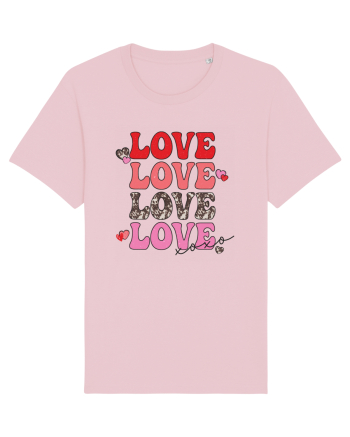 4 x Love XOXO Cotton Pink