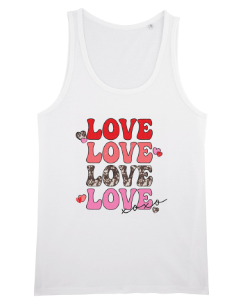 4 x Love XOXO White