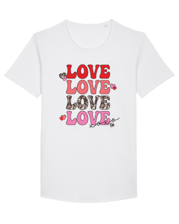 4 x Love XOXO White