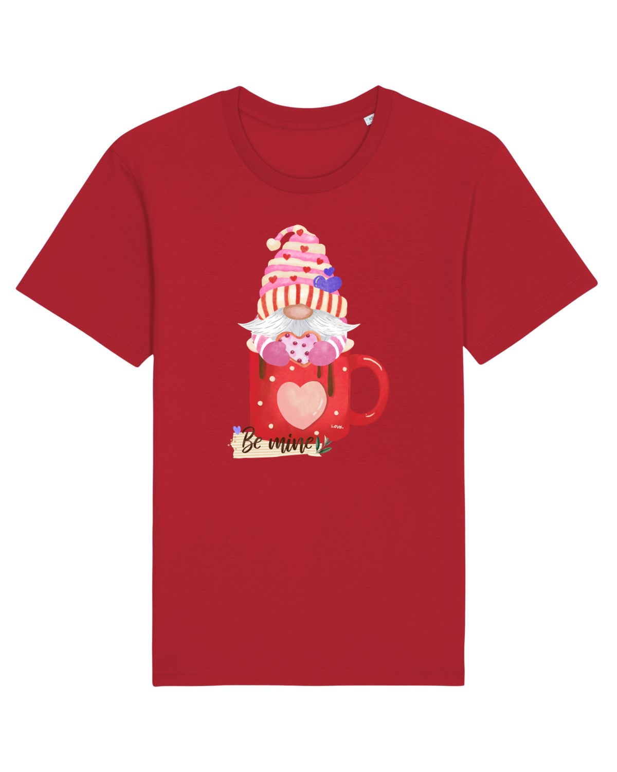 Tricou mânecă scurtă Unisex Rocker Red