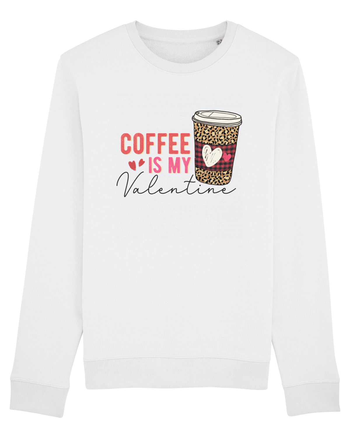 Bluză mânecă lungă Unisex Rise White