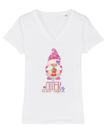 Cuter Than Cupid Tricou mânecă scurtă guler V Damă Evoker