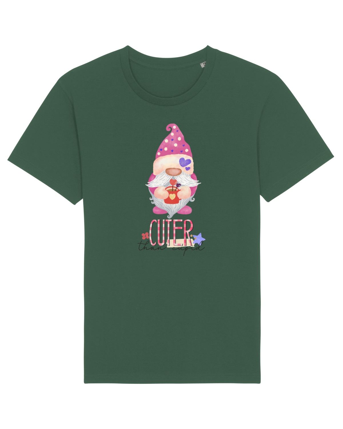 Tricou mânecă scurtă Unisex Rocker Bottle Green