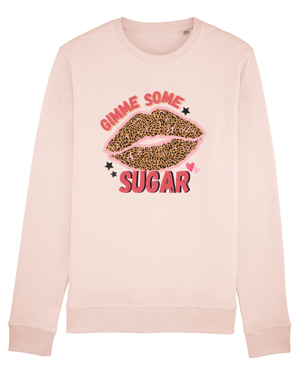 Bluză mânecă lungă Unisex Rise Candy Pink