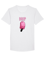 DRIP Tricou mânecă scurtă guler larg Bărbat Skater