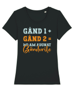 Mi-am adunat gâdurile Tricou mânecă scurtă guler larg fitted Damă Expresser