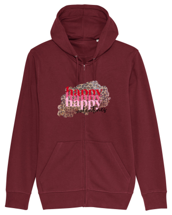 Happy Happy Valentines Burgundy
