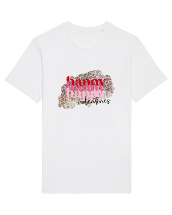 Happy Happy Valentines White