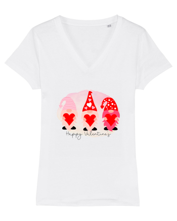 Happy Valentine's Gnoms White