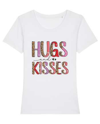 Hugs And Kisses White