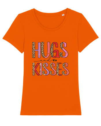 Hugs And Kisses Bright Orange