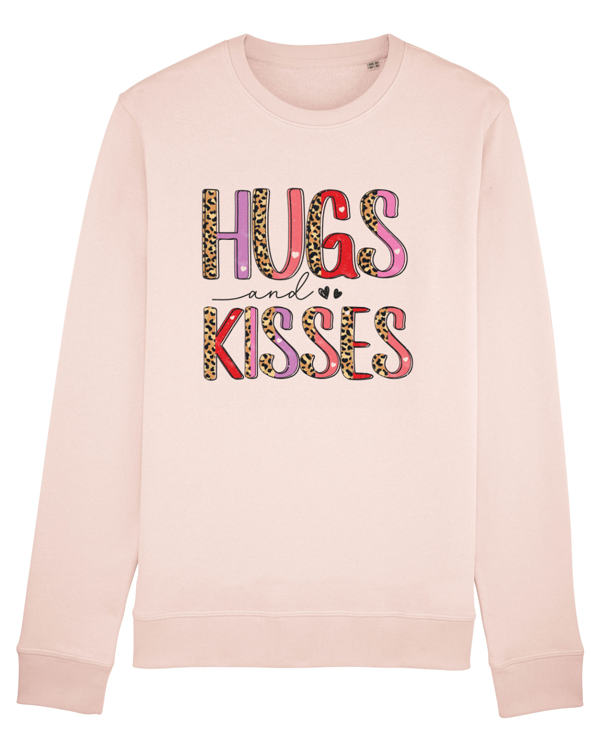 Bluză mânecă lungă Unisex Rise Candy Pink