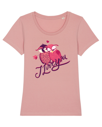 I Love You Sweet Owls Canyon Pink