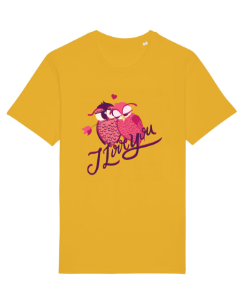 I Love You Sweet Owls Spectra Yellow
