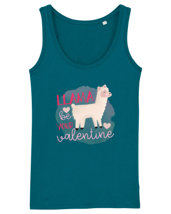 Llama Be Your Valentine Ocean Depth