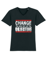 Change the plan Tricou mânecă scurtă guler V Bărbat Presenter