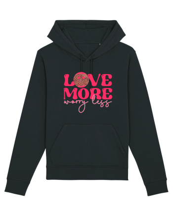 Love More Worry Less Black