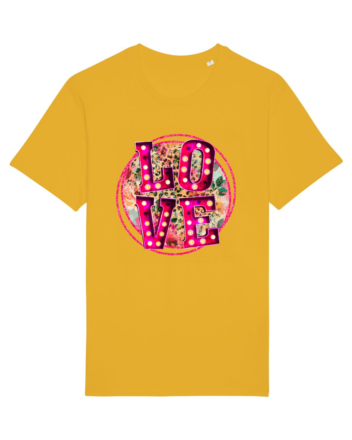 Tricou mânecă scurtă Unisex Rocker Spectra Yellow