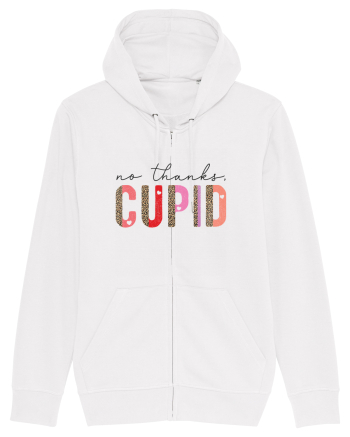 No Thanks Cupid White