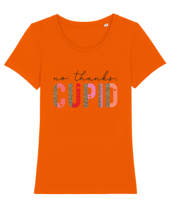 No Thanks Cupid Bright Orange