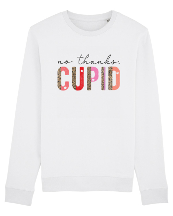 No Thanks Cupid White